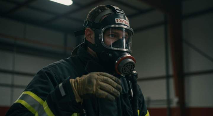 2. masque de protection incendie