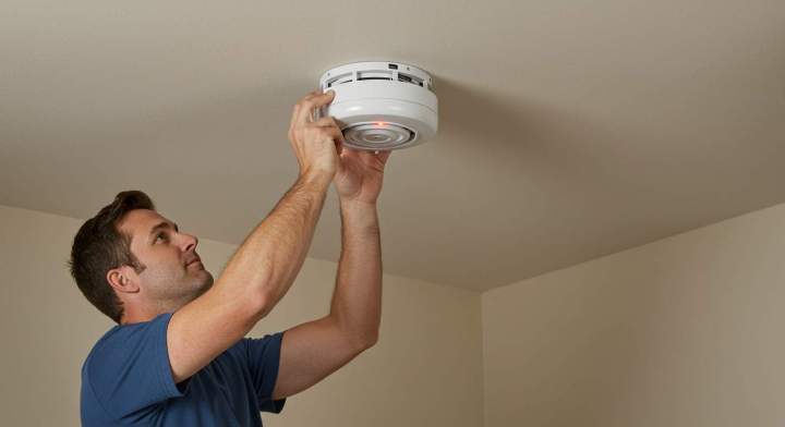 4. remise à zéro des détecteurs d'incendie